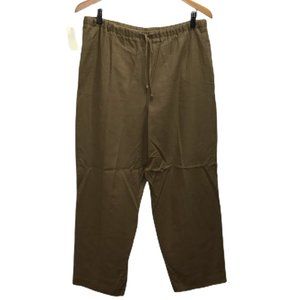 Coldwater Creek Drawstring Elastic Pull-On Pants